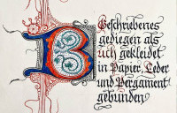 Lenzburg sammelt – Bücher und Kalligraphien von Peter Karlen